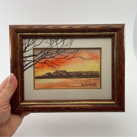 Marilyn A. Boyle Original of Sleeping Giant Lake Superior - Picture 10 of 12